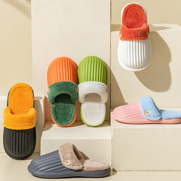 women shoes detachable waterproof cotton slippers winter warm indoor non-slip slippers couple thick-soled slippers zapatillas de, Black
women shoes detachable waterproof cotton slippers winter warm indoor non-slip slippers couple thick-soled slippers zapatillas de, Black