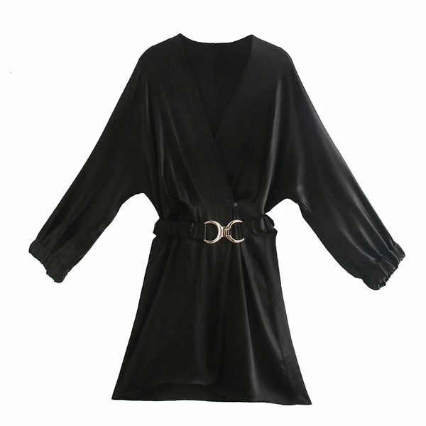 2021 summer women new elegant fashion black with belt v-neck dress female long sleeve short dres, Black;gray
2021 summer women new elegant fashion black with belt v-neck dress female long sleeve short dres, Black;gray