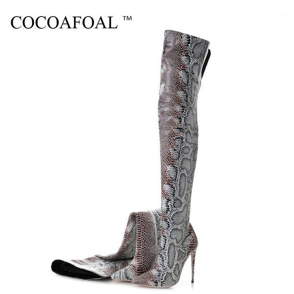 boots cocoafoal retrieves winter women over the knee lairs woman tall snake skin pattern mode boots1, Black
boots cocoafoal retrieves winter women over the knee lairs woman tall snake skin pattern mode boots1, Black