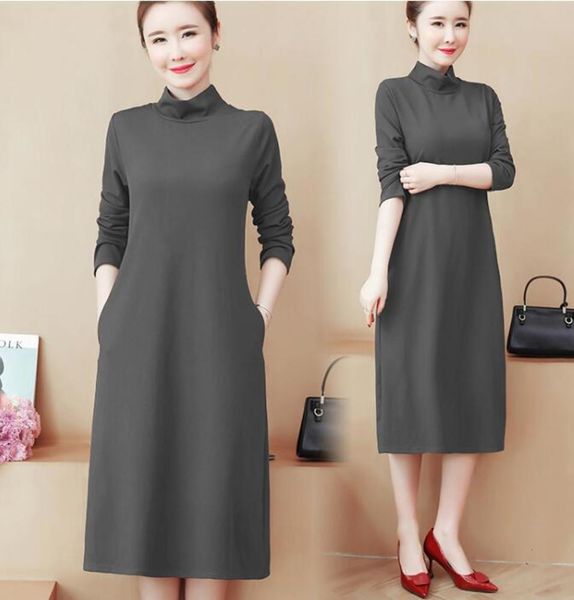large size women's 2020 autumn new hip covering lady's dress noble, thin, foreign style, age reduction, Black;gray
large size women's 2020 autumn new hip covering lady's dress noble, thin, foreign style, age reduction, Black;gray