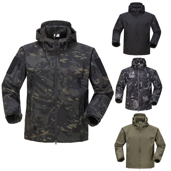 airsoft camping tactical jacket hiking army jackets men hunting military winter shark skin softshell waterproof windbreaker 201114, Black;brown
airsoft camping tactical jacket hiking army jackets men hunting military winter shark skin softshell waterproof windbreaker 201114, Black;brown