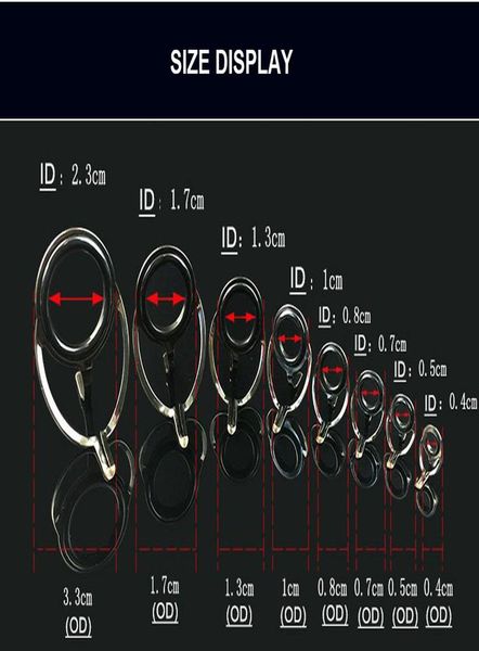 75pcs sea fishing guide ring set&stainless steel+ceramic circle fishing rod accessories repair tool fishing guides pesca sqcuhj pingtoy
75pcs sea fishing guide ring set&stainless steel+ceramic circle fishing rod accessories repair tool fishing guides pesca sqcuhj pingtoy