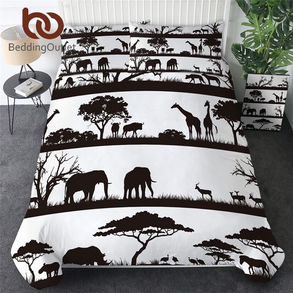 beddingoutlet elephant bed set african animals duvet cover giraffe deer home textiles zoo black white trees bedclothes 3-piece
beddingoutlet elephant bed set african animals duvet cover giraffe deer home textiles zoo black white trees bedclothes 3-piece