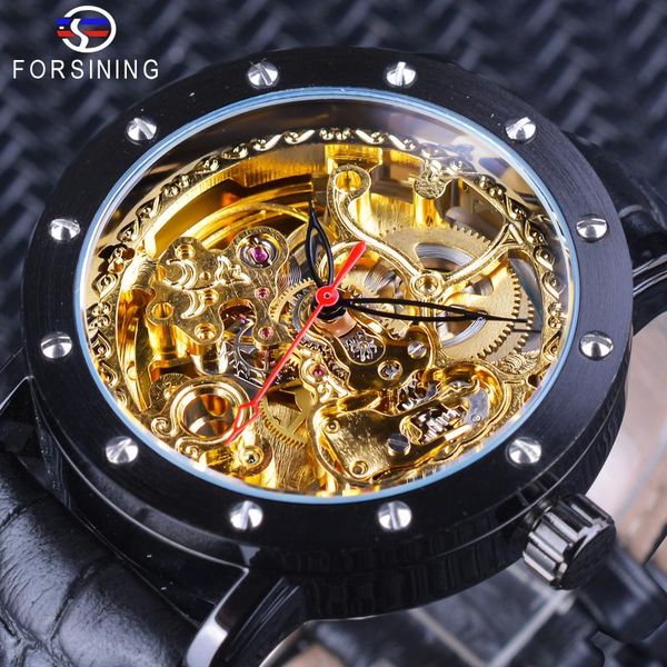 wristwatches forsining royal flower carving gear golden movement transparent black genuine leather men's mechanical watches water resis, Slivery;brown
wristwatches forsining royal flower carving gear golden movement transparent black genuine leather men's mechanical watches water resis, Slivery;brown