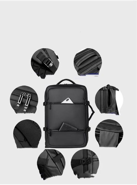 2021 new, outdoor business student backpack, large capacity, multi-function, waterproof, breathable.65
2021 new, outdoor business student backpack, large capacity, multi-function, waterproof, breathable.65