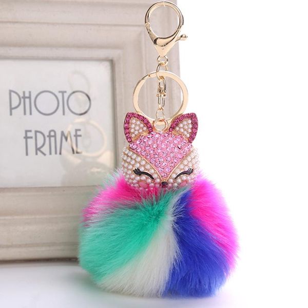 fluffy keychain pompom car keychain colorful fur ball crystal rhinestone fur key chain cool gifts key women, Silver
fluffy keychain pompom car keychain colorful fur ball crystal rhinestone fur key chain cool gifts key women, Silver