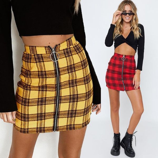 2020 autumn and winter european and american women's fashion high waist zipper skirt popular stitching plaid bag hip skirt1, Black
2020 autumn and winter european and american women's fashion high waist zipper skirt popular stitching plaid bag hip skirt1, Black