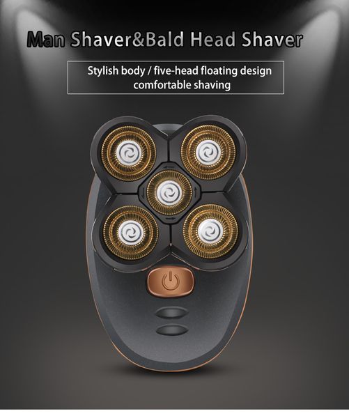 5 in 1 men's grooming wet/dry trimmer r rechargeable waterproof shaving electric bald head shaver
5 in 1 men's grooming wet/dry trimmer r rechargeable waterproof shaving electric bald head shaver