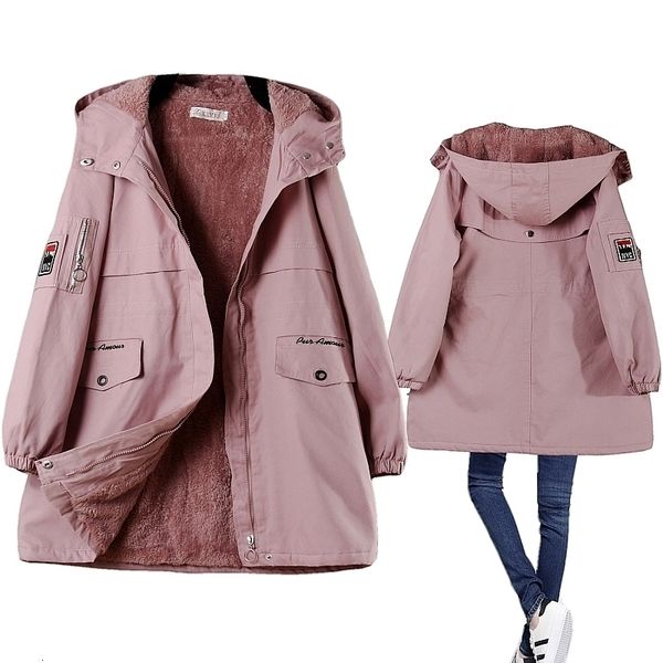winter fleece women parka female hooded mid length quilted warm winter coat padded pink blue woman windbreaker jacket large size 201103, Black
winter fleece women parka female hooded mid length quilted warm winter coat padded pink blue woman windbreaker jacket large size 201103, Black