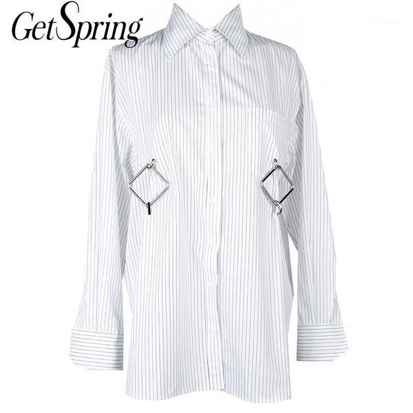 getspring women shirt patchwork cotton striped woman blouses shirts casual long sleeve women bloues cotton 2020 fashion, White
getspring women shirt patchwork cotton striped woman blouses shirts casual long sleeve women bloues cotton 2020 fashion, White