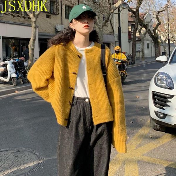 jsxdhk women 2020 autumn new fashion knitted sweater jackets female loose o-neck cardigan soft handfeel knit women cardigans1, White
jsxdhk women 2020 autumn new fashion knitted sweater jackets female loose o-neck cardigan soft handfeel knit women cardigans1, White