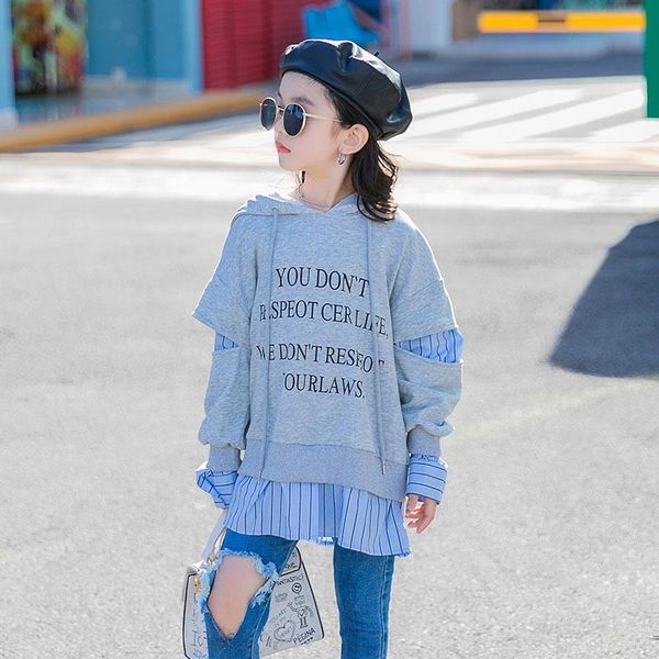 fashion girls autumn hoodies 10 12 years sweatshirt fake two-piece patchwork 2020 new teenage girls outfit clothes, Black
fashion girls autumn hoodies 10 12 years sweatshirt fake two-piece patchwork 2020 new teenage girls outfit clothes, Black