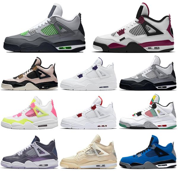 2021 latest 4 jumpman 4s baskeball shoes for women men sail carnival encore monsoon blue toro bravo mens trainers sports sneskers 36-47
2021 latest 4 jumpman 4s baskeball shoes for women men sail carnival encore monsoon blue toro bravo mens trainers sports sneskers 36-47
