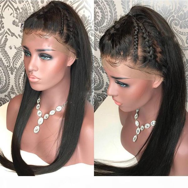 360 human hair lace front wigs pre plucked hairline brazilian remy straight 360 frontal full lace wig parting, Black;brown
360 human hair lace front wigs pre plucked hairline brazilian remy straight 360 frontal full lace wig parting, Black;brown