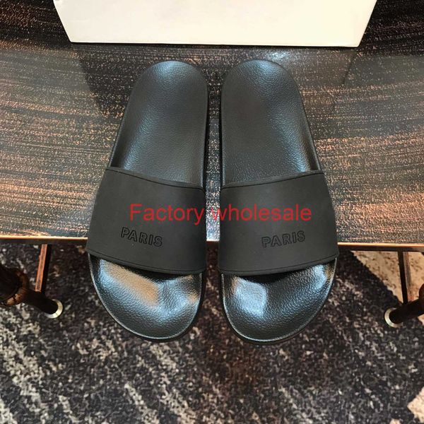 new version paris slides mens womens summer sandals beach slippers ladies flip flops black leisure slider chaussures fashion scuffs footwear
new version paris slides mens womens summer sandals beach slippers ladies flip flops black leisure slider chaussures fashion scuffs footwear