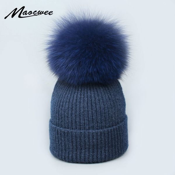 real fox fur pom poms ball skullies beanies keep warm winter hat for women child girl 's wool hat knitted cap thick female cap y200110, Blue;gray
real fox fur pom poms ball skullies beanies keep warm winter hat for women child girl 's wool hat knitted cap thick female cap y200110, Blue;gray