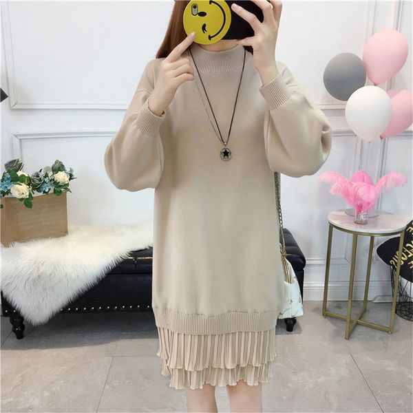 autumn winter women knitted dress fashion sweater dresses lady slim bodycon long sleeve casual bottoming dress vestidos p103 y0118, Black;gray
autumn winter women knitted dress fashion sweater dresses lady slim bodycon long sleeve casual bottoming dress vestidos p103 y0118, Black;gray