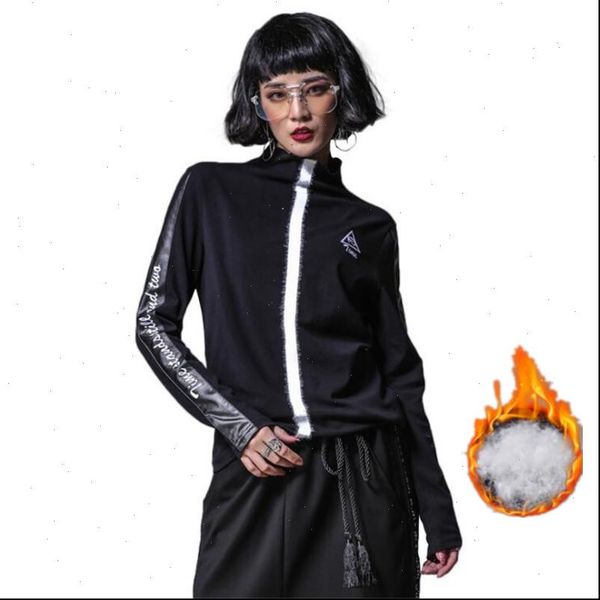 autumn winter white stripes new fashion women pu slim t shirt casual long sleeve leather turtlenecks tee shirt
autumn winter white stripes new fashion women pu slim t shirt casual long sleeve leather turtlenecks tee shirt