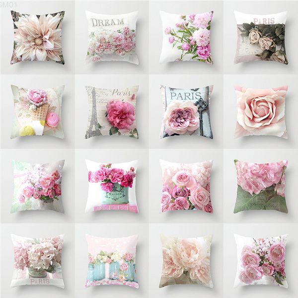 45x45cm flower colorful pink cover throw pillow case home sofa bed chair decoration single side cushion
45x45cm flower colorful pink cover throw pillow case home sofa bed chair decoration single side cushion