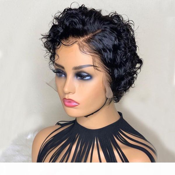 curly bob lace front wigs for black women short bob wig lace front human hair wigs pre plucked pixie cut lace wig, Black;brown
curly bob lace front wigs for black women short bob wig lace front human hair wigs pre plucked pixie cut lace wig, Black;brown