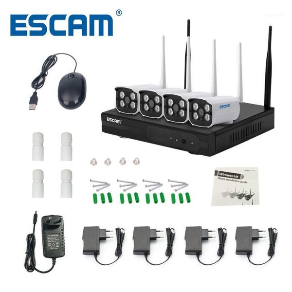 escam wnk403 plug and play wireless nvr kit p2p 720p hd outdoor ir night vision security ip camera wifi cctv system1
escam wnk403 plug and play wireless nvr kit p2p 720p hd outdoor ir night vision security ip camera wifi cctv system1