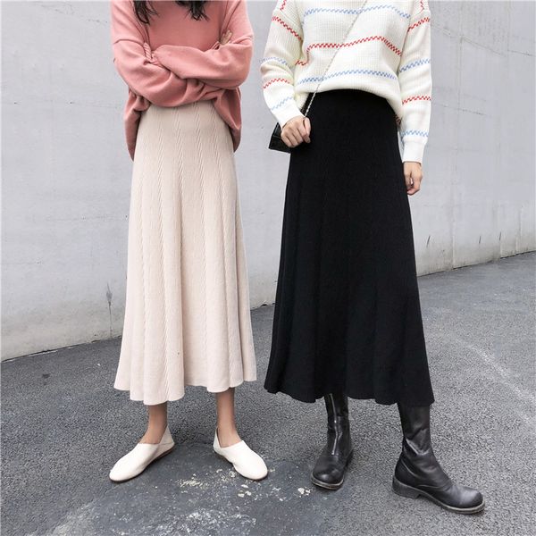 2021 new 2-colour female winter mesh women elastic waistline long skirt plissada midi a line women's skirts (xh4249) foqy, Black
2021 new 2-colour female winter mesh women elastic waistline long skirt plissada midi a line women's skirts (xh4249) foqy, Black