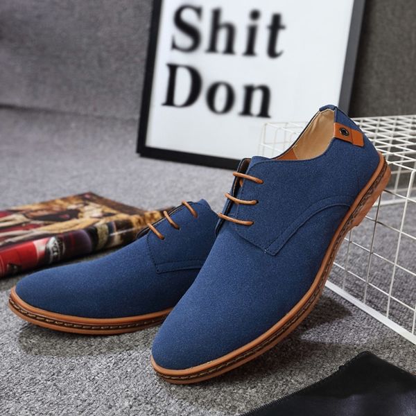 reetene big size 38-48 fashion flock suede casual shoes spring men sneakers y200106, Black
reetene big size 38-48 fashion flock suede casual shoes spring men sneakers y200106, Black