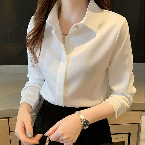 women 2021 up new shirts spring summer solid office plus size elegant blouse long sleeves jfv2, White
women 2021 up new shirts spring summer solid office plus size elegant blouse long sleeves jfv2, White
