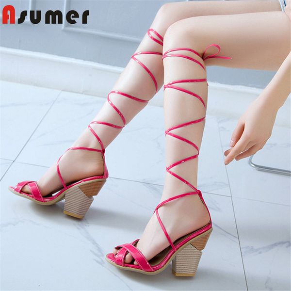 asumer 2020 big size 34-43 high heel wedges sandals women shoes cross tied summer prom shoes gladiator sandals women 0928, Black
asumer 2020 big size 34-43 high heel wedges sandals women shoes cross tied summer prom shoes gladiator sandals women 0928, Black