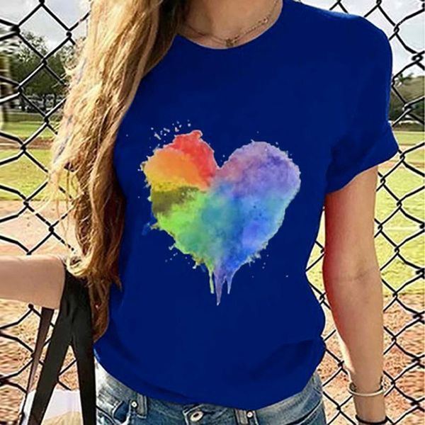 women summer casual tshirts style graphic women short sleeves o-neck heart-shaped print casual blouse t-shirt #z1, Black;blue
women summer casual tshirts style graphic women short sleeves o-neck heart-shaped print casual blouse t-shirt #z1, Black;blue