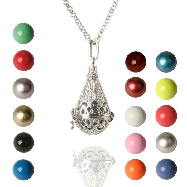 pendant necklaces harmony bola zirconia vintage prayer bell angel chime necklace gold plated, Silver
pendant necklaces harmony bola zirconia vintage prayer bell angel chime necklace gold plated, Silver