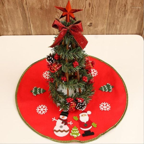 christmas decorations sulalin 46cm red tree skirt for home carpet party ornaments non-woven xmas aprons1
christmas decorations sulalin 46cm red tree skirt for home carpet party ornaments non-woven xmas aprons1