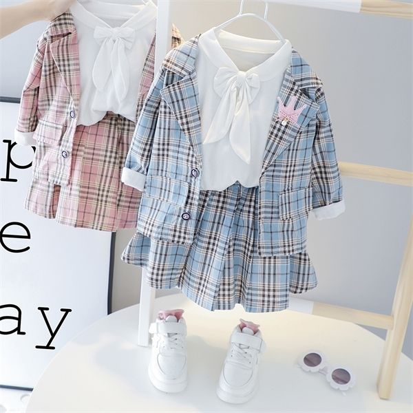kid girl coat clothing suit plaid shirt student uniform toddler outfit 2020 new autunmn college style girls children set c1016, White
kid girl coat clothing suit plaid shirt student uniform toddler outfit 2020 new autunmn college style girls children set c1016, White