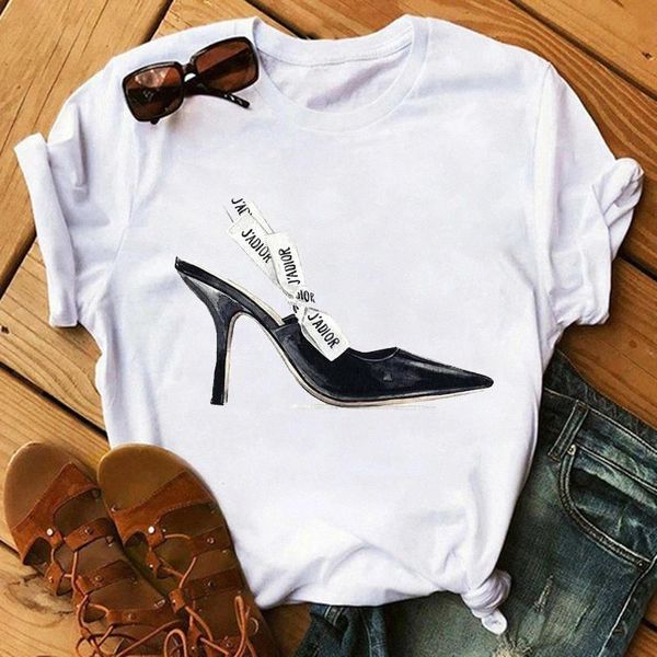 zogankin watercolor high heels shoes print femme funny t shirt women 90s hip hop punk shirt girl personality #mq9m, White
zogankin watercolor high heels shoes print femme funny t shirt women 90s hip hop punk shirt girl personality #mq9m, White
