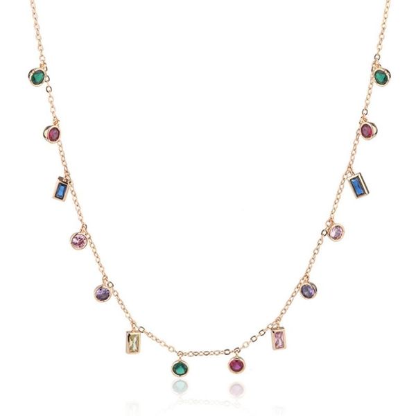 bohemia style colorful water drop cz charm choker necklace 2021 summer rainbow cz 18k gold chain statement jewelry colar, Golden;silver
bohemia style colorful water drop cz charm choker necklace 2021 summer rainbow cz 18k gold chain statement jewelry colar, Golden;silver