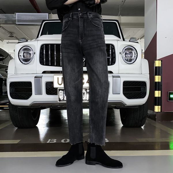 daio ethan korean men's autumn jeans fashion brand slim solid color straight leg pants versatile ins
daio ethan korean men's autumn jeans fashion brand slim solid color straight leg pants versatile ins