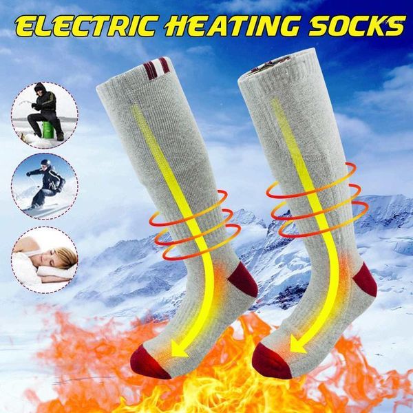 1 pair warmer socks electric heated socks rechargeable battery for women men winter outdoor skiing cycling sport heater1, Black
1 pair warmer socks electric heated socks rechargeable battery for women men winter outdoor skiing cycling sport heater1, Black