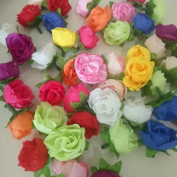 decorative flowers & wreaths 10pcs 3cm artificial silk flower roses small bud hand made diy head garlands for wedding home decoration
decorative flowers & wreaths 10pcs 3cm artificial silk flower roses small bud hand made diy head garlands for wedding home decoration