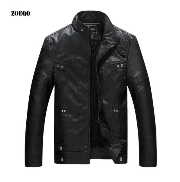 men's fur & faux zoeqo brand men motorcycle biker leather jacket mens jaqueta de couro masculina pu casual black coat
men's fur & faux zoeqo brand men motorcycle biker leather jacket mens jaqueta de couro masculina pu casual black coat
