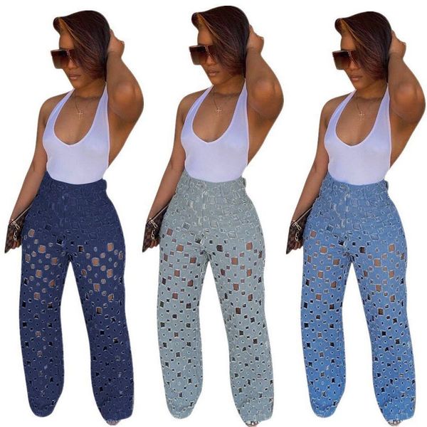 b742 fashion hollow out wide long women jeans
b742 fashion hollow out wide long women jeans