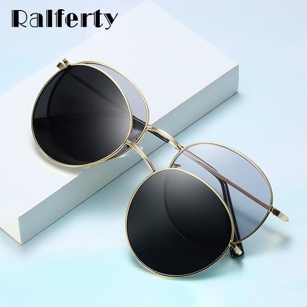 ralferty women's glasses 2 in 1 clip on glasses kit round magnet sunglasses polarized metal wire eyeglasse frame prescriptioon1, White;black
ralferty women's glasses 2 in 1 clip on glasses kit round magnet sunglasses polarized metal wire eyeglasse frame prescriptioon1, White;black