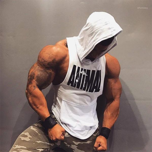summer new men's cotton hooded sports fitness clothing bodybuilding vest men's sleeveless trend vest muscle casual1, Black
summer new men's cotton hooded sports fitness clothing bodybuilding vest men's sleeveless trend vest muscle casual1, Black