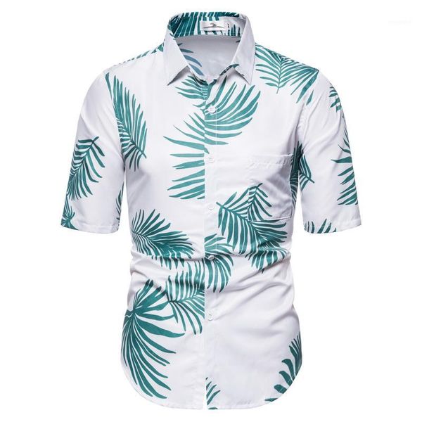 shirt for man hawaiian style print short sleeve slim male fashion personality beach blouse summer new 20201, White;black
shirt for man hawaiian style print short sleeve slim male fashion personality beach blouse summer new 20201, White;black