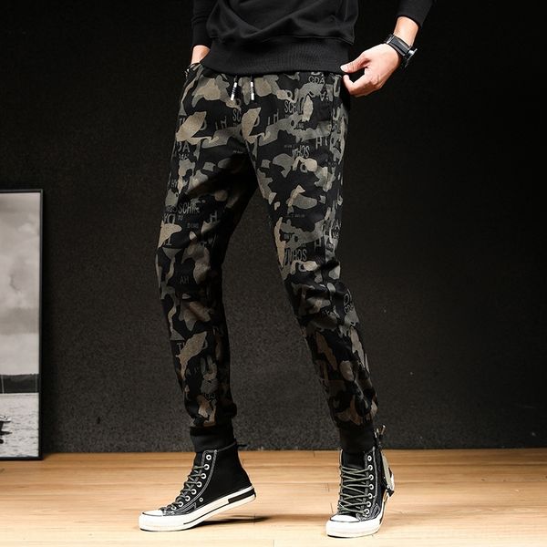 euf28 new spring 2020 men's casual cotton pure korean tight camouflage casual pants camouflage pants 3y fashion studentssmall feet capr, Blue
euf28 new spring 2020 men's casual cotton pure korean tight camouflage casual pants camouflage pants 3y fashion studentssmall feet capr, Blue