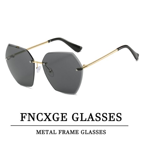 sunglasses women square rimless diamond cutting lens brand designer fashion shades women's sun glasses 7741, White;black
sunglasses women square rimless diamond cutting lens brand designer fashion shades women's sun glasses 7741, White;black