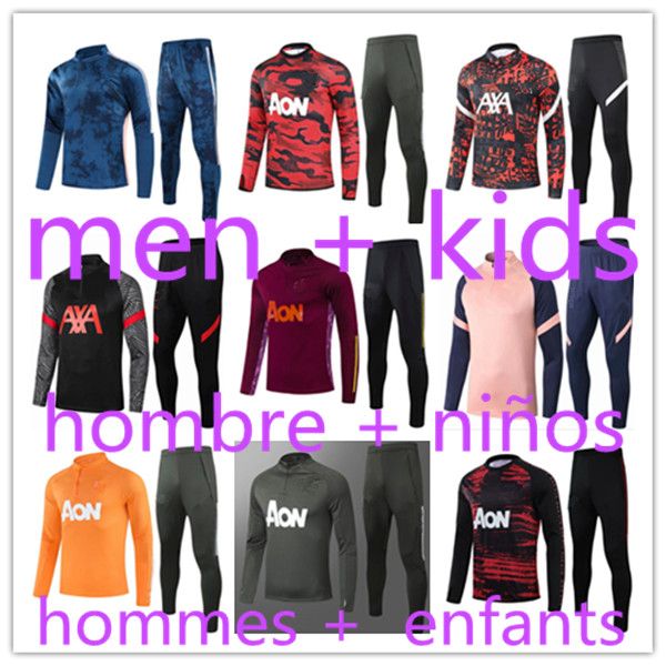 men + kids 2020 2021 men s mens new designers tracksuits soccer football training tracksuit survetement foot hommes chandal futbol, Black
men + kids 2020 2021 men s mens new designers tracksuits soccer football training tracksuit survetement foot hommes chandal futbol, Black