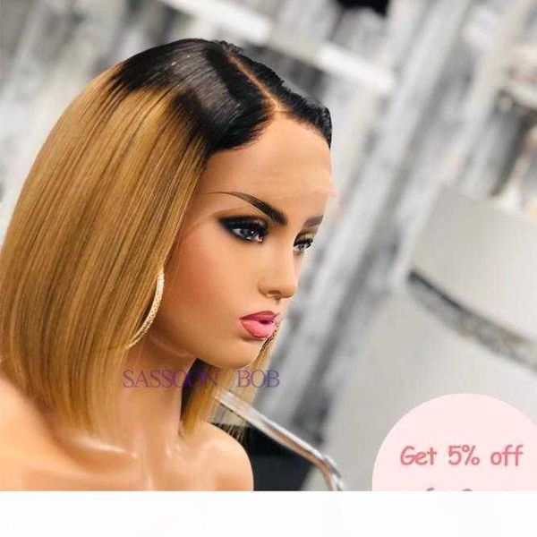 150% t1b 27 short straight bob wigs ombre colored lace front human hair wigs for women 13x4 pre plucked remy brazilian lace, Black;brown
150% t1b 27 short straight bob wigs ombre colored lace front human hair wigs for women 13x4 pre plucked remy brazilian lace, Black;brown