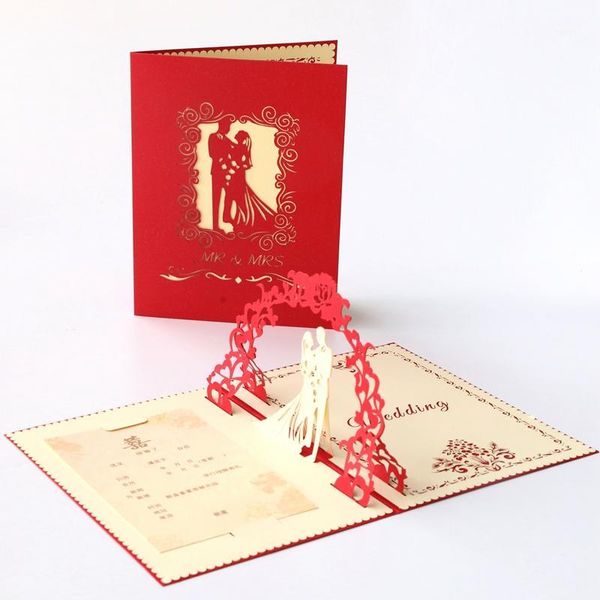 3d -up greeting card laser cut hollow wedding invitation valentine's day anniversary greeting card wedding1
3d -up greeting card laser cut hollow wedding invitation valentine's day anniversary greeting card wedding1