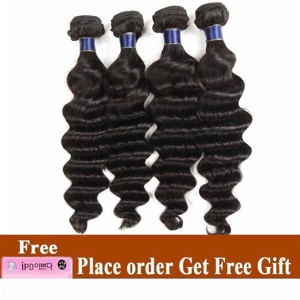 brazilian virgin hair loose deep human hair weave bundles peruvian indian malaysian loose deep virgin remy hair wefts extensions, Black
brazilian virgin hair loose deep human hair weave bundles peruvian indian malaysian loose deep virgin remy hair wefts extensions, Black