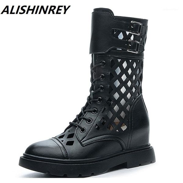 boots alishinrey 2021 tide shoes leather inner height increase women's wild breathable thin section ins wind1, Black
boots alishinrey 2021 tide shoes leather inner height increase women's wild breathable thin section ins wind1, Black
